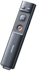 Пульт дистанционного управления для презентаций Baseus Orange Dot Wireless Presenter (Red Laser) (Battery x 1) Grey (ACFYB-0G)