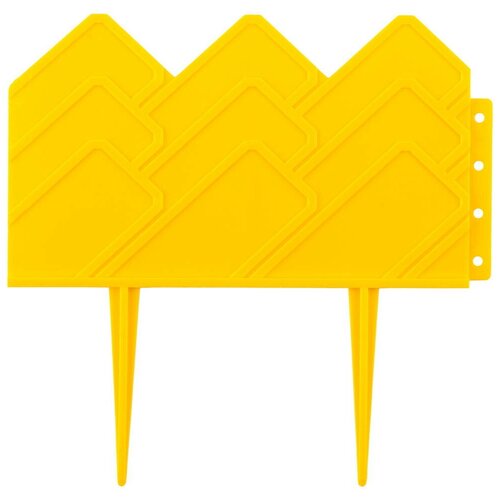 Бордюр для клумб Б-03 желтый 14см/3,1м