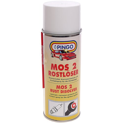 Смазка Молибденовая Mos2 (Аэрозоль) 400мл PINGO арт. 002235