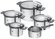 Набор кастрюль ZWILLING "Simplify", сталь, индукция, серебристый,...