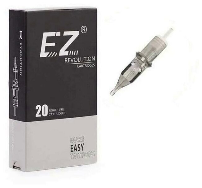 EZ Revolution Картриджи для тату и татуажа - 35/18 RLLT (RC1218RL) 20 шт/уп