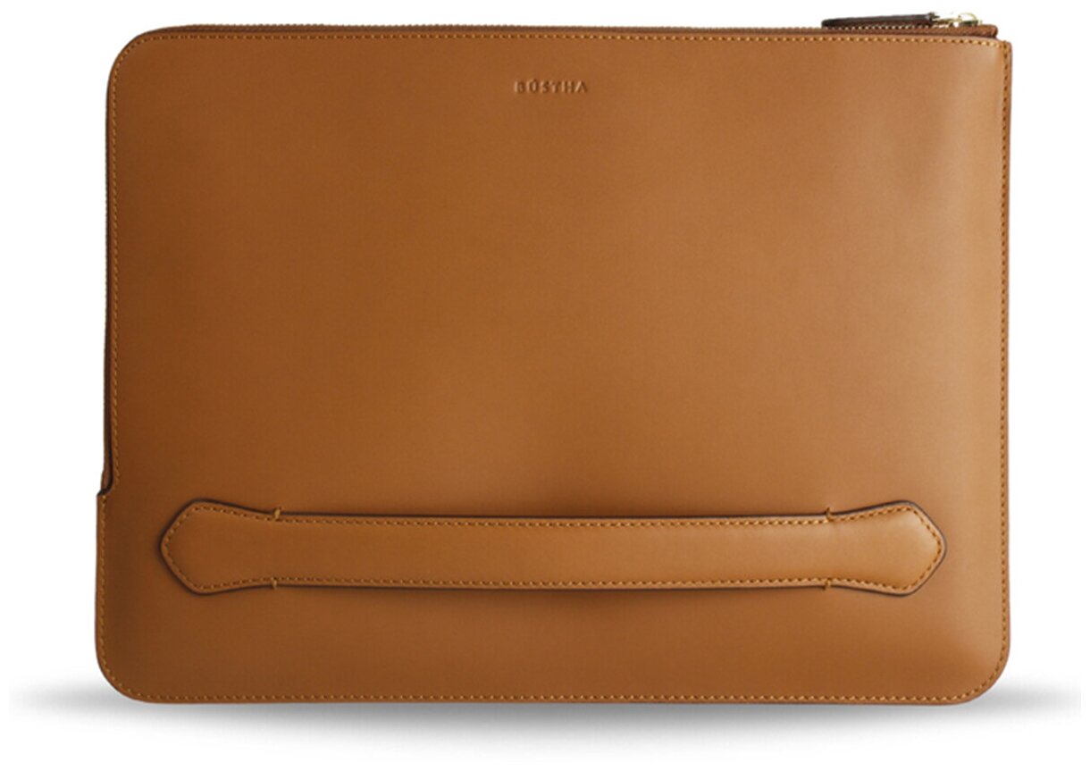 Bustha для Macbook Air/Pro 13 (18/20) папка Zip Folio Leather (Saddle)