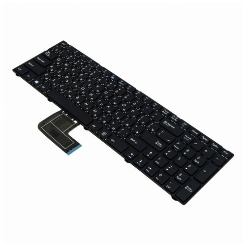 Клавиатура для ноутбука DNS Pegatron C15 Pegatron C15A Pegatron C15E и др с рамкой черный 199000₽