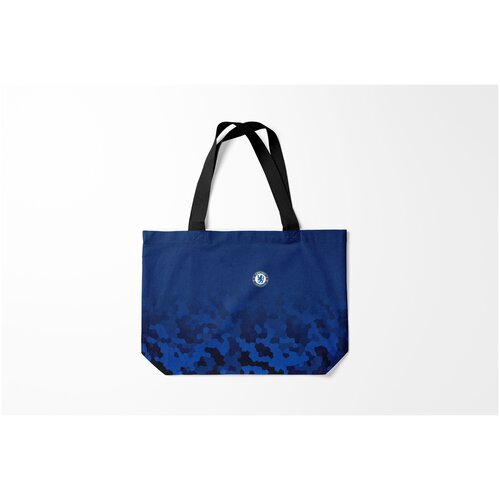 фото Сумка-шоппер / 46х35 см / футбол / chelsea sport burnettie