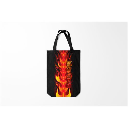 фото Сумка-шоппер / 31х42 см / рок / iron maiden burnettie