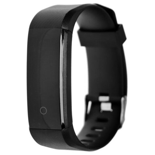 Фитнес-браслет MB Mobility mft-115 цветной дисплей пульсометр оповещения шагомер черный 438500₽