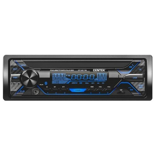 Автомагнитола Centek СТ-8116 4х50 Вт 7 цветов подсветки, BLUETOOTH, USB/AUX/micro SD, mp3