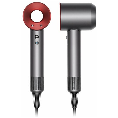 Фен профессиональный HUD AirWave 5 насадок на магните концентратор 3 скорости 3 температурных режима Цвет Красный 360000₽