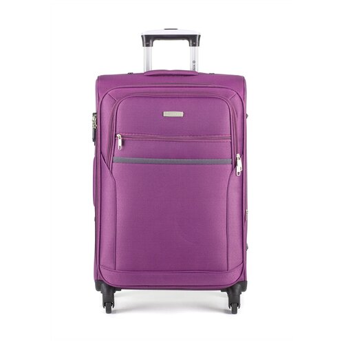 Чемодан 6168, Цвет пурпурный, Размер 24'