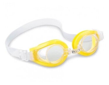 Очки для плавания Intex 55602 "Play" от 3 до 8 лет, желтые