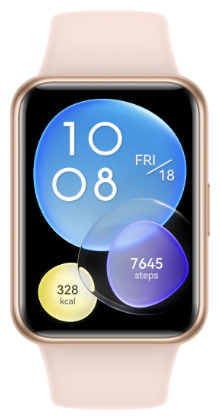 Умные часы HUAWEI Watch Fit 2 46 мм без NFC RU, Active Edition Sakura Pink