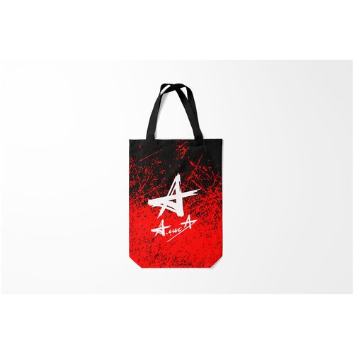 фото Сумка-шоппер / 31х42 см / рок / алиса burnettie