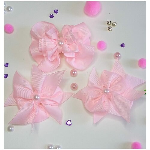 Бант для волос, резинка для волос детская, заколка для волос, бант для девочки, подарок, школа, выпускной, утренник, последний звонок, на каждый день.