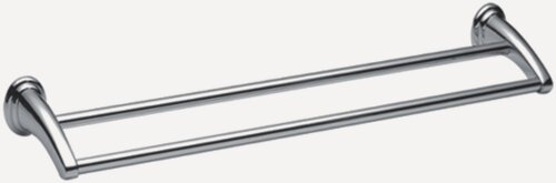 Изображение товара HAIBA Держатель для полотенец (для ванной и кухни) настенный металлический, хром, HB1509