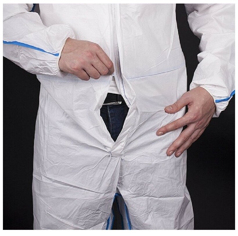 фото Комбинезон одноразовый защит с кап MicroMAX NS CoolSuit бел р XL .