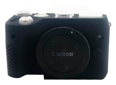 Защитный чехол MyPads для фотоаппарата Canon PowerShot G7X Mark II из качественного силикона черный