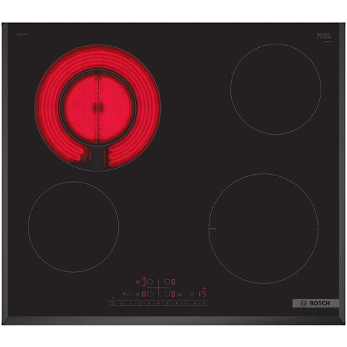 Электрическая варочная панель Bosch PKF651FP4E с рамкой черный 5387500₽