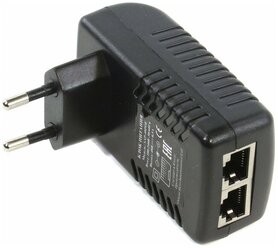 PoE инжектор Orient SAP-48POE 48В 0.5A блок питания видеонаблюдения, вход/выход: RJ45 LAN, PoE тип B