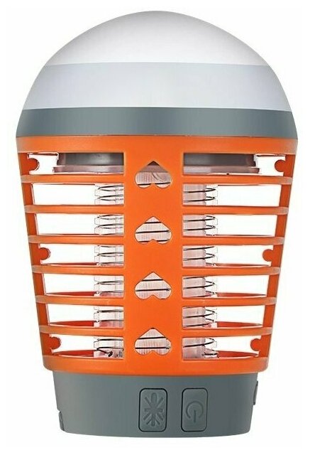 Фонарь защита от комаров, оранжевый, 9х13 см, Shamoon SH-MOSQ-04