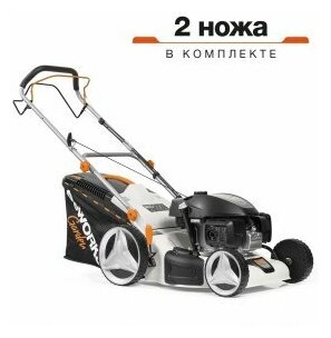 Газонокосилка бензиновая DeWORKS L 50SPH - фотография № 6