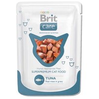 Паучи Brit Care Cat для кошек со вкусом тунца, 80г х 24шт.