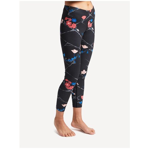 Термобелье легинсы BURTON, влагоотводящий материал, размер XS, черный