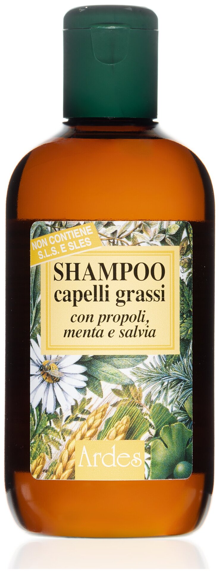 Ardes Шампунь для жирных волос, от облысения. Shampoo capelli grassi 250 мл Италия