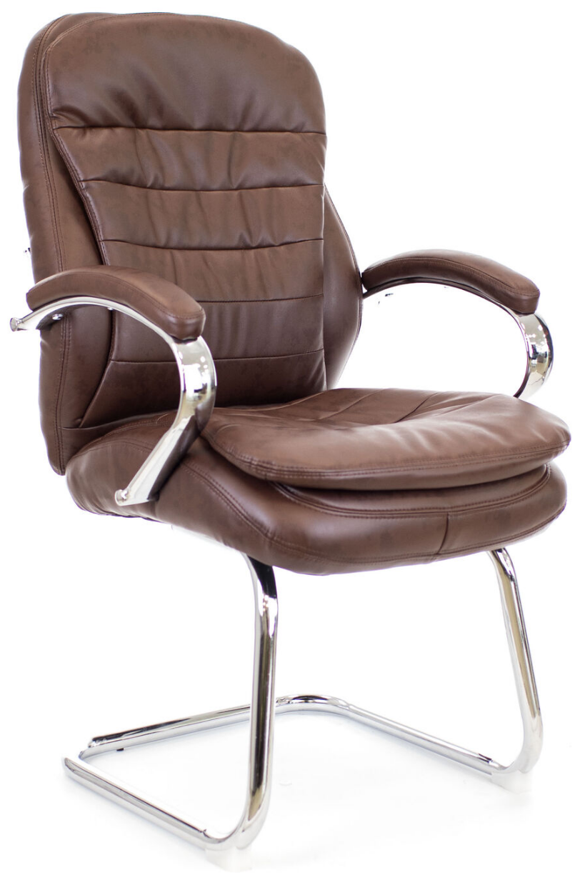 Кресло для руководителя Valencia CF коричневое экокожа EP-valencia CF PU brown