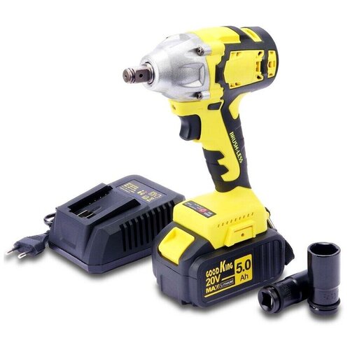 Гайковерт ударный гайковерт гайковерт аккумуляторный гайковерт электрический бесщеточный двигатель аккумулятор 5000mAh 799000₽