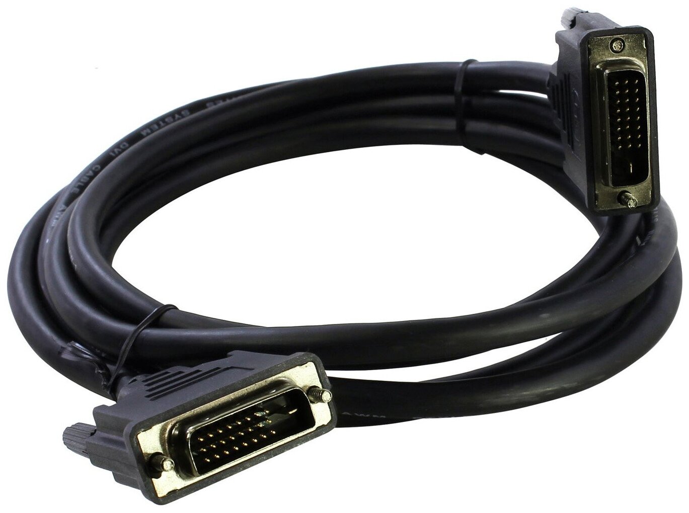 кабель для монитора DVI-D-DVI-D Dual Link 2.0 метра, 5bites - фото №1