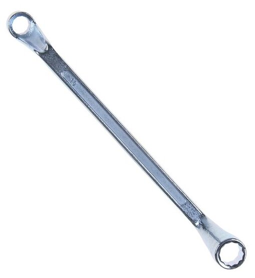 Ключ накидной коленчатый тундра, хромированный, 10 х 13 мм