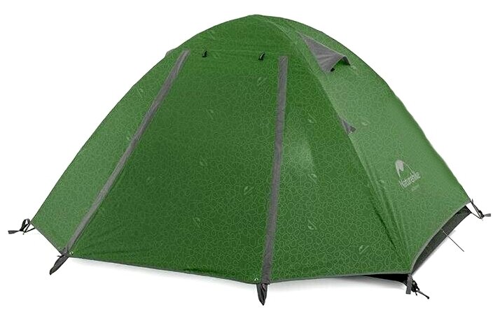 Палатка Naturehike P-Series Aluminum Pole Tent 3 Man Forest Green