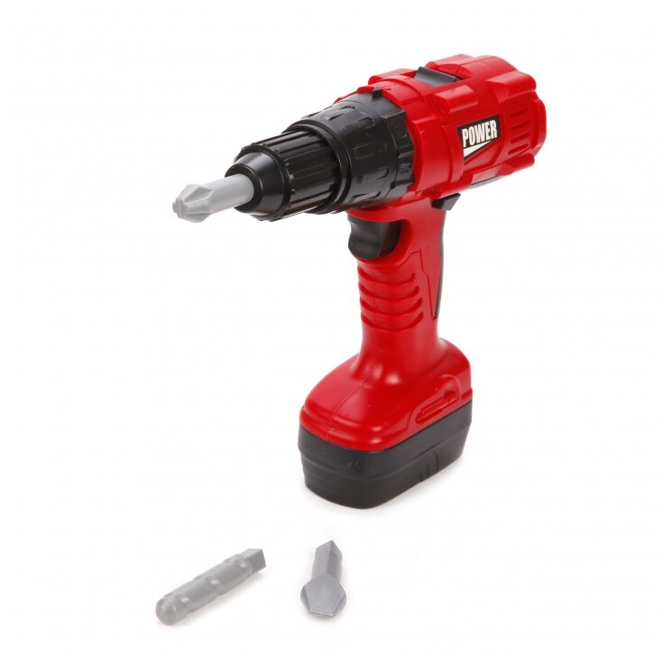 Детская дрель-шуруповерт "Power tools TEGOLE T1401"