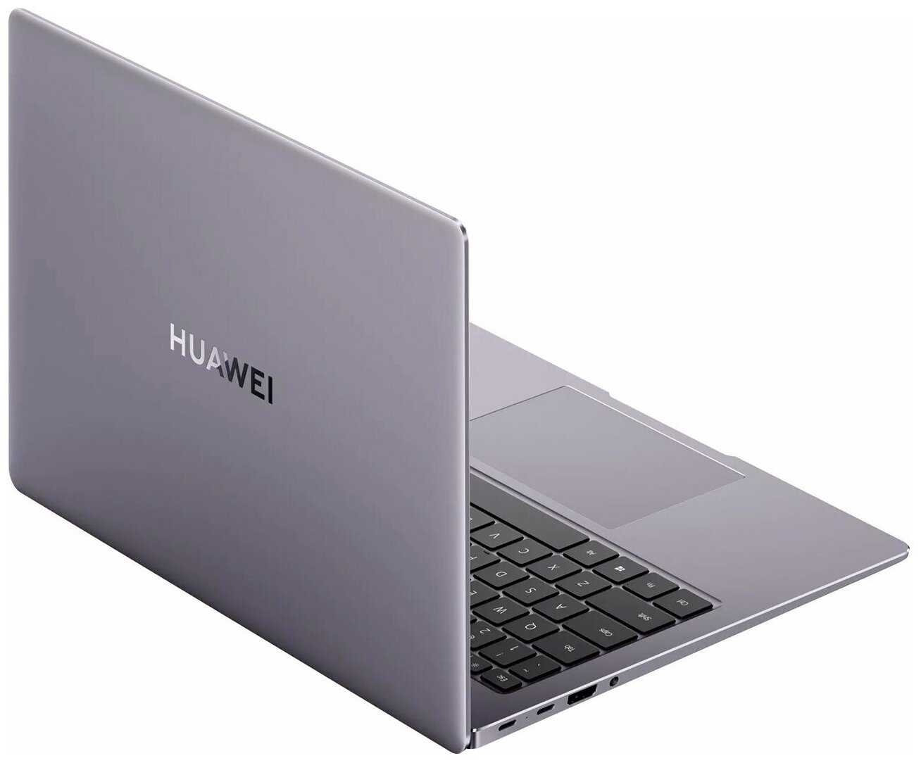 Ноутбук Huawei MateBook 14 53012NVN AMD Ryzen 5 5500U 21 GHz - 40 GHz 16384 Mb 14 2160х1440 512 Gb SSD DVD нет AMD Radeon Graphics Windows 11 Home серый