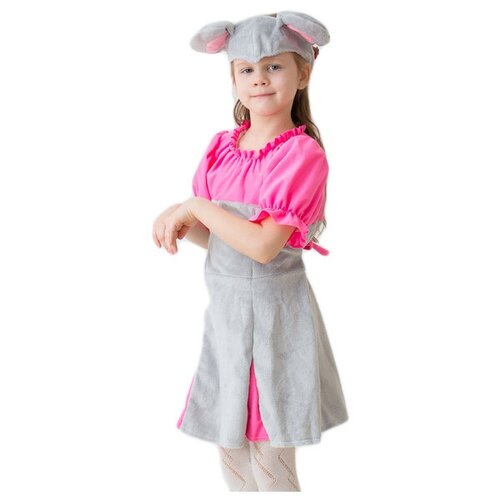фото Карнавальный костюм мышь, арт.1443 рост: 116-134 см, возраст: 5-8 лет бока