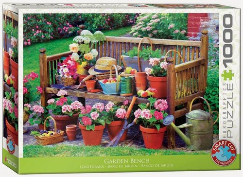 Изображение товара Пазл для взрослых Eurographics 1000 деталей: Садовая скамейка