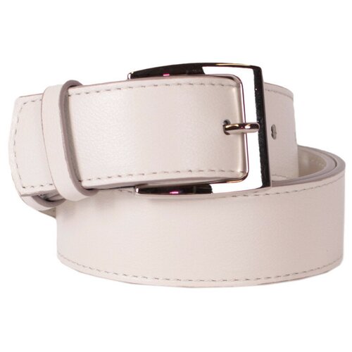 фото Ремень mattioli, размер 110, бежевый