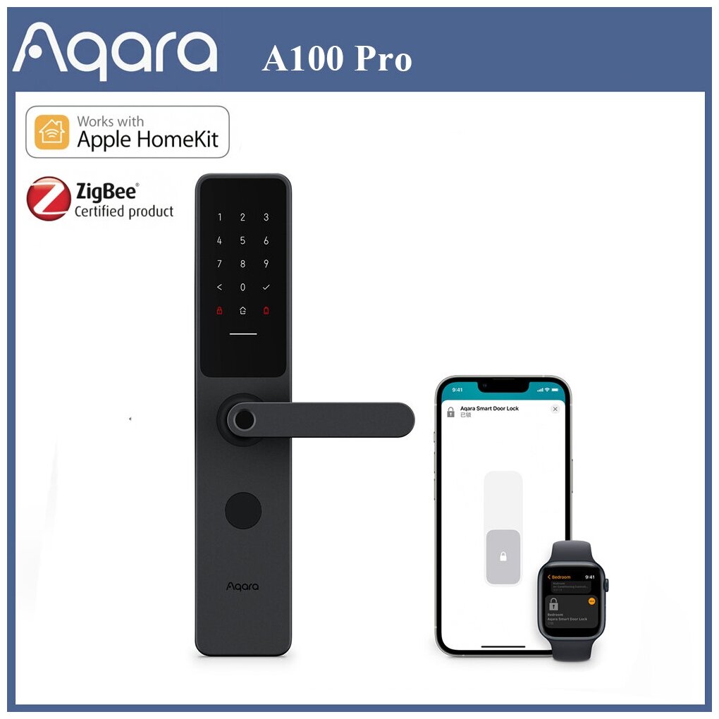 Умный Дверной Замок Aqara A100 Pro Smart Door Lock (CN) (ZNMS02ES) - фотография № 10