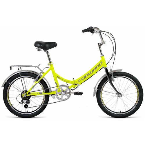 Велосипед складной FORWARD ARSENAL 20 20 6 ск рост 14 ярко-зеленыйтемно-серый 1350000₽