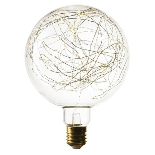 Лампа G200 STARRY, LED 5W, Прозрачная, E40, 240V, 2700К, 057-035