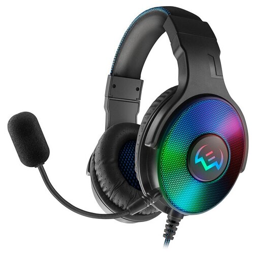 Игровые наушники Sven AP-U1500MV USB LED 71 черный 4840₽