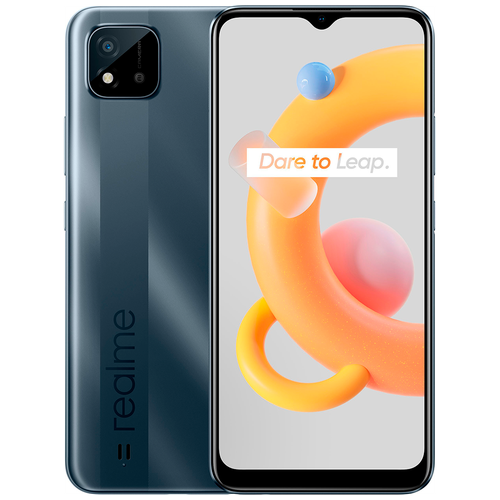 Б/у Смартфон realme C11 2021 2/32 ГБ, серая сталь