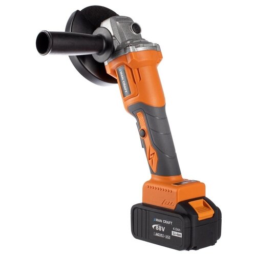 Аккумуляторная угловая шлифовальная машина MANCRAFT 125мм 88V 4 Ah БолгаркаШлифовальная машинаШлифмашинка 1157000₽