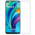 Стекло защитное гибридное Krutoff для OPPO Reno 4 Lite - изображение