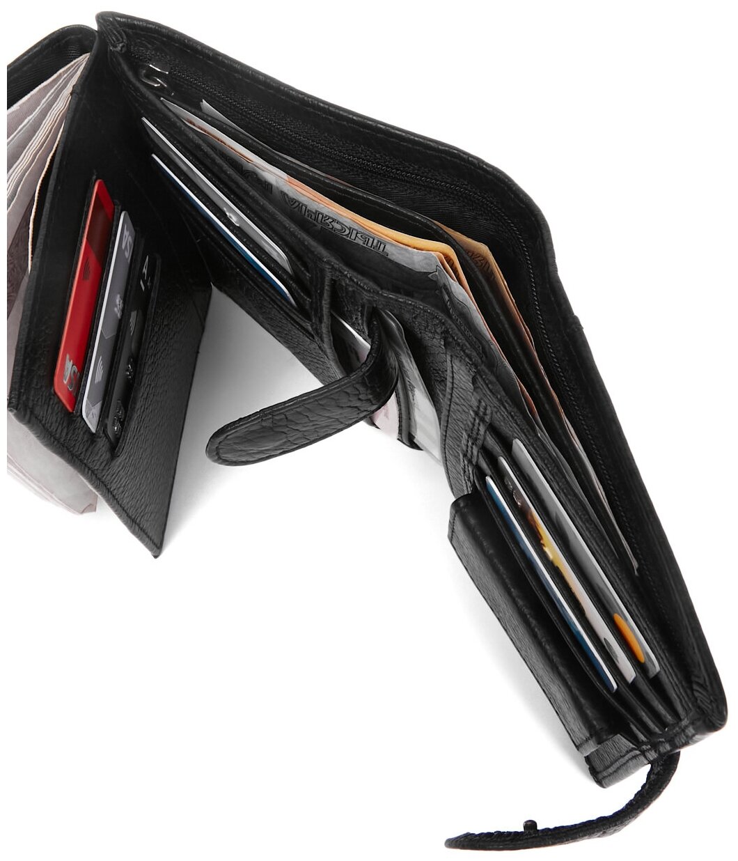 Кошелек мужской из натуральной кожи в подарочной упаковке — купить в ...