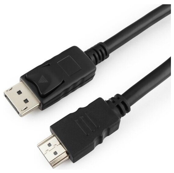 Кабель Cablexpert DisplayPort-HDMI CC-DP-HDMI-3M, 20M/19M, 3.0м, черный