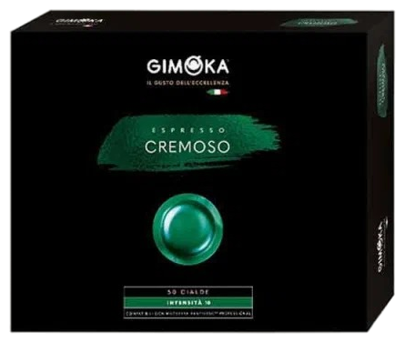 Кофе жареный молотый в капсулах (Nespresso Professional), Gimoka Cremoso, 50 шт.