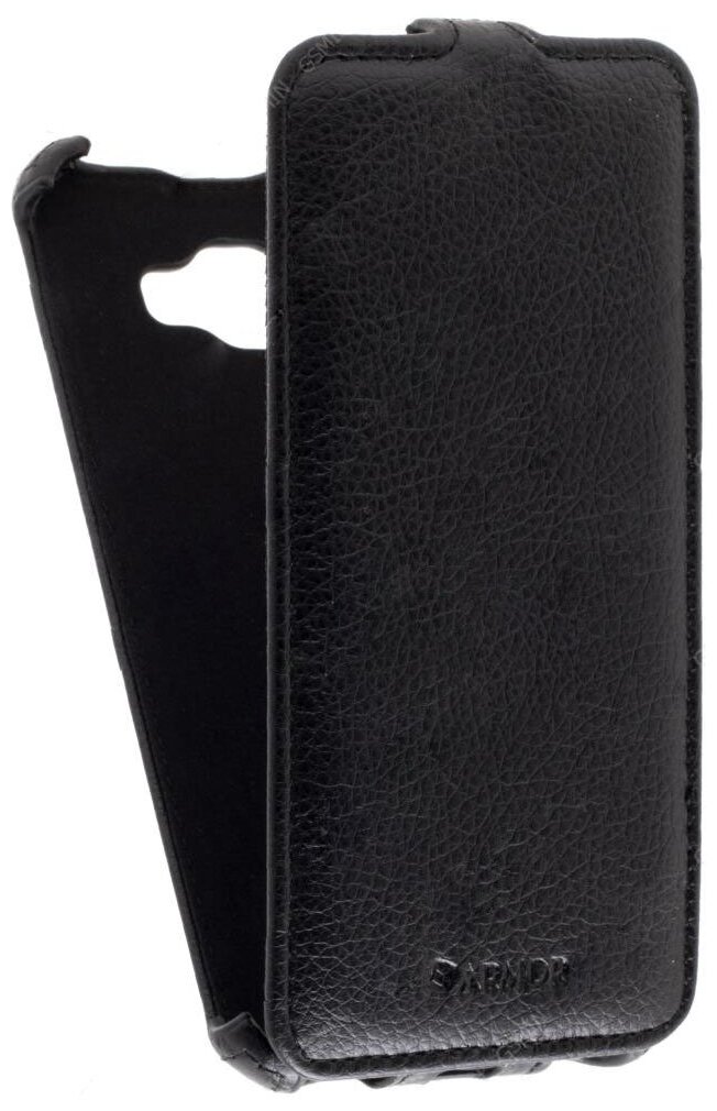Кожаный чехол для Samsung Galaxy A7 (2016) Armor Case (Черный)