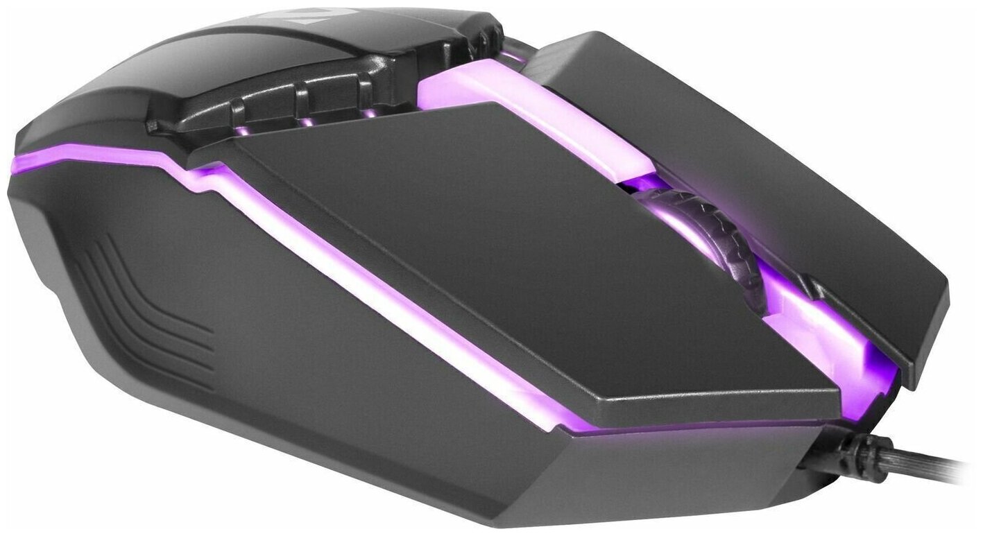 Проводная оптическая мышь Defender Digit MB-690 7 цветов 4 кнопки 800-1200dpi