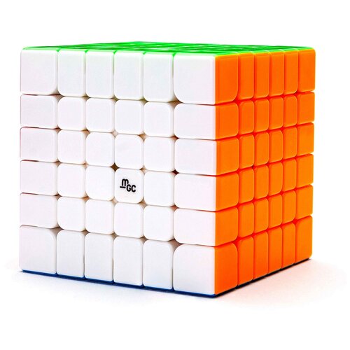 Магнитный кубик Рубика YJ MGC 6x6 M, color yj mgc 4x4 magnetic magic speed yj cube yongjun mgc 4 m 4m mgc4 m 4x4x4 magnets puzzle cubes educational toys for children